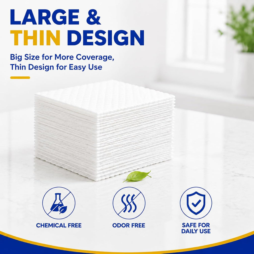 Magic Sponge Eraser Sheet, 2X Melamine Foam Cleaning Wipes Portable (30)