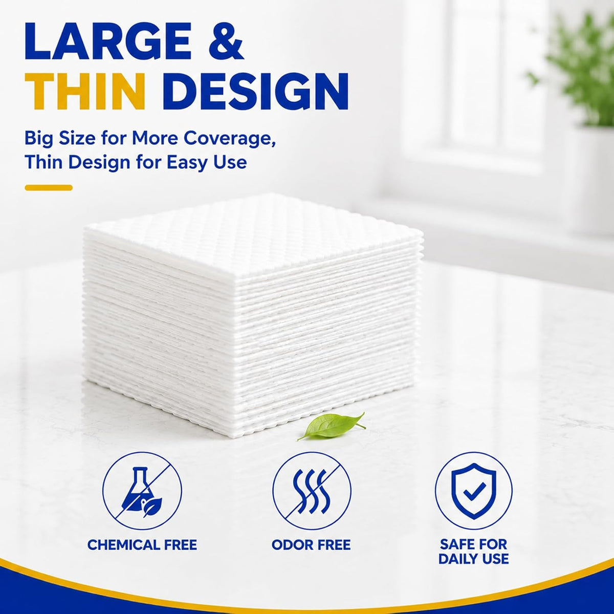 Magic Sponge Eraser Sheet, 2X Melamine Foam Cleaning Wipes Portable (30)