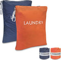 GOGOODA Travel Laundry Bags Reusable Dirty Clothes Bag with Handle