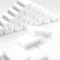 100 Piece Magic Shine Eraser, Powerful Cleaning Melamine Clean Sponge, Multi-Purpose Long Lasting Eraser Cleaner, Used for Wall, Kitchen, Bathroom, Furniture, Stain Removal-Household Necessities.