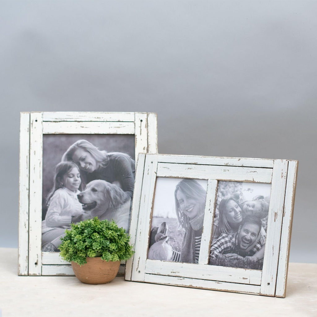 Foreside Home & Garden FFRD06219 8X10 Heartland Photo Frame White