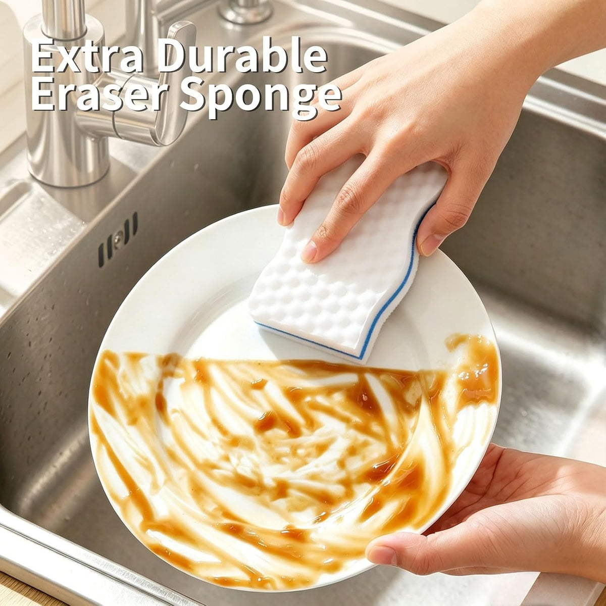 20 Pack Magic Eraser Sponge Pads, Extra Thick Melamine Sponges