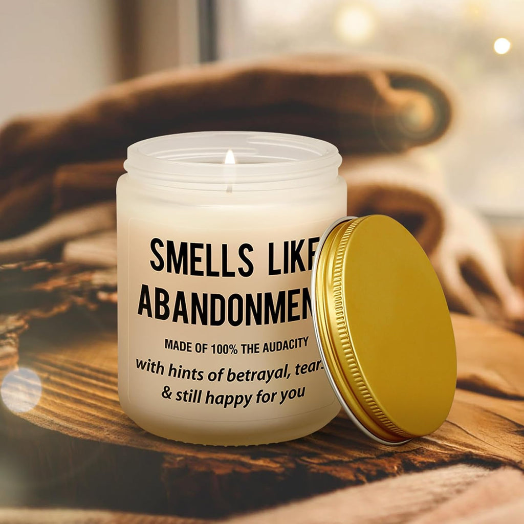 Coworker Leaving Gifts for Women Men, Funny Lavender Scented Candle, Gift for Work Bestie, Farewell Goodbye Retirement Gifts for Coworkers, boss, Friend, Colleague Going Away Gift for Female Male