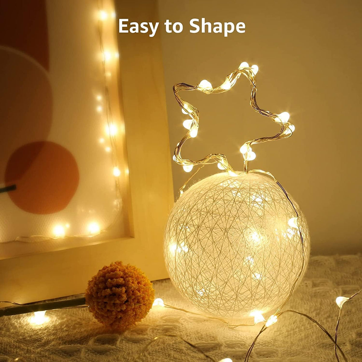 Lighting EVER Battery Operated Fairy Lights 20 LED Mini String Light 4 Pack