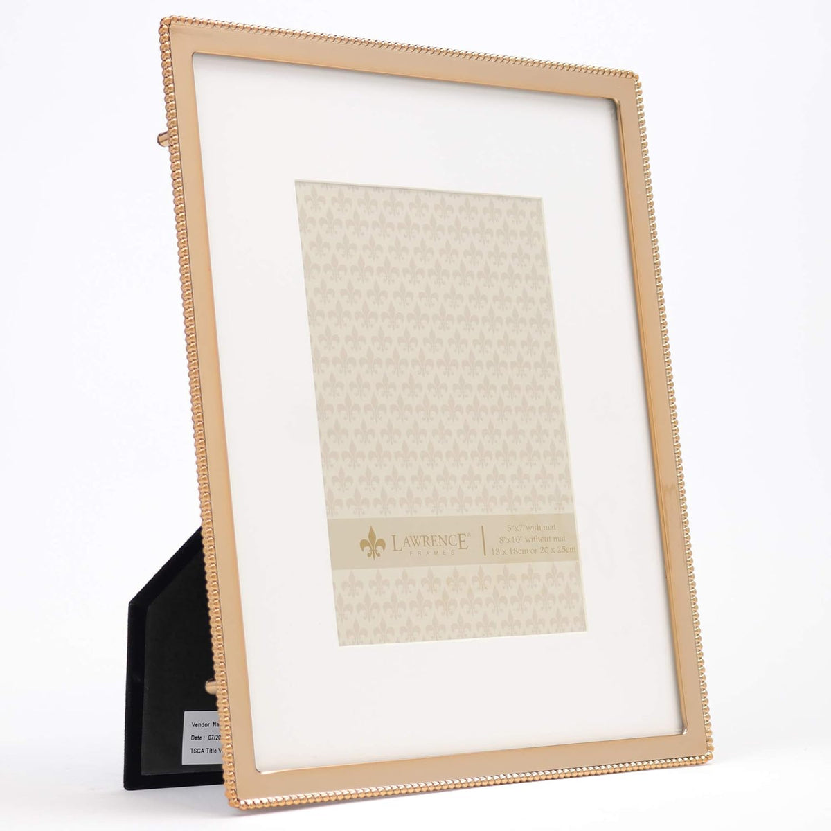 Lawrence Frames 714080 Lawrence Home Picture Frame, 8x10, Gold