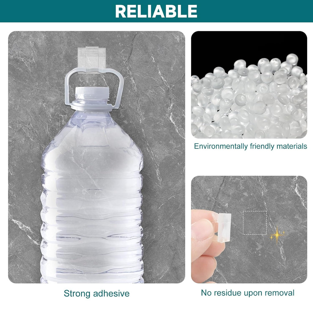 63pcs Clear Cable Management Adhesive Cable Clips