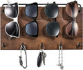 Emibele Sunglass Organizer Wall Key Holder,Decorative Wood Wall Organizer