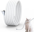 Cord Protector for Pets, Wire Protector 10FT-1/2 inch-White
