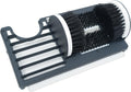 Heavy Duty Boot Scraper Brush with Removable Tray - Adjustable Extra Wide Shoe Scrubber for Indoor & Outdoor - Mud, Dirt & Snow Cleaner for Garage, Garden & Farm