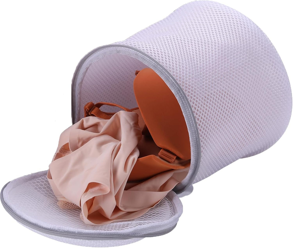 Large Bra Washing Bag for Laundry, Lingerie Bags for Washing Bras, 8", 3Pcs