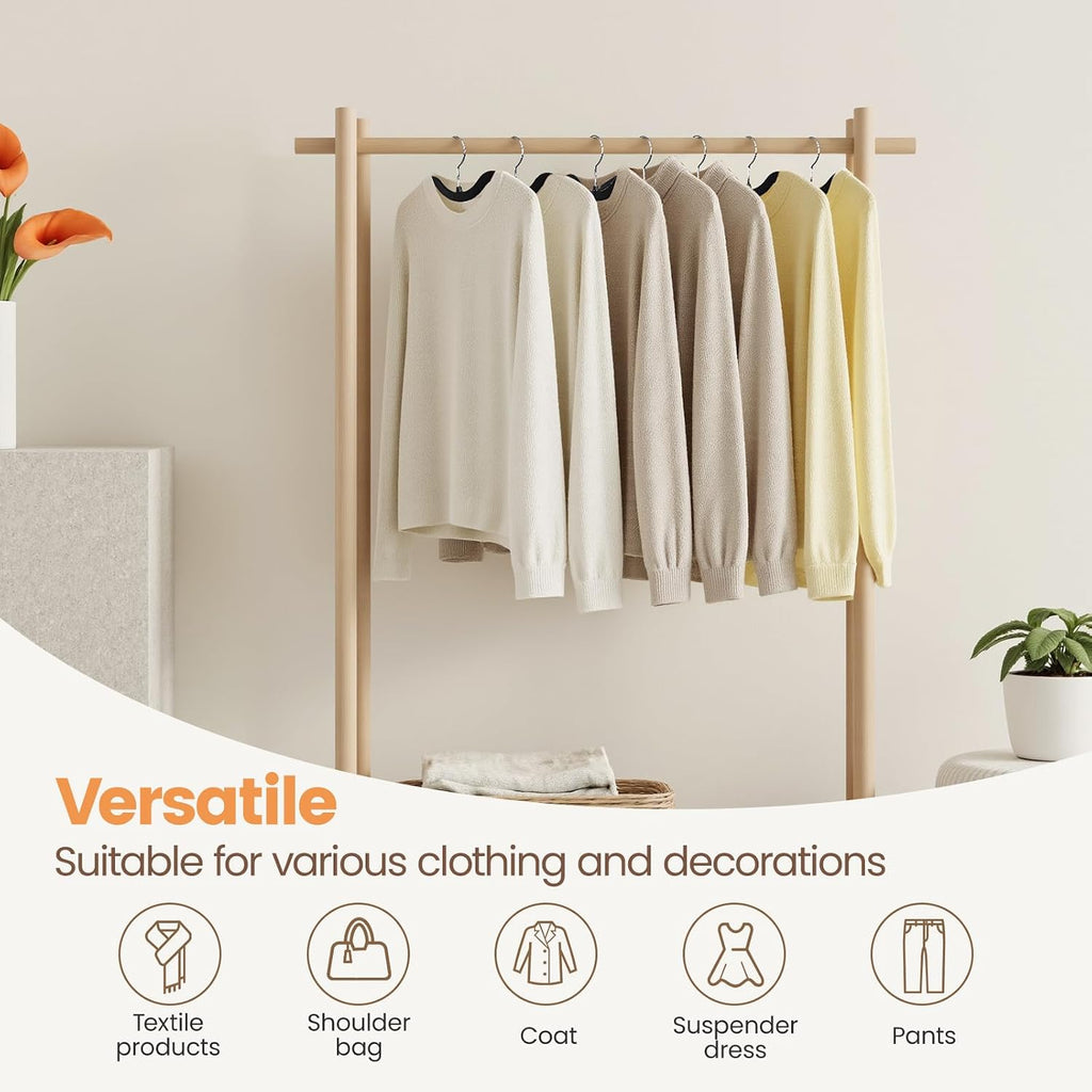 Plastic Short Neck Hangers 20 Pack Ultra-Thin Space-Saving ABS 360° Swivel Hook Ideal for Closet Organization Fits Coats Shirts Dresses & More (20, Black)