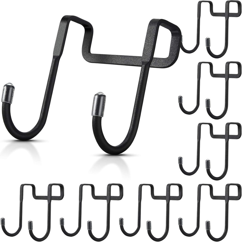 Patelai 8 Pcs Over Cabinet Hook Double SShaped Drawer Hanger Dorm Hook