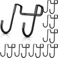 Patelai 8 Pcs Over Cabinet Hook Double SShaped Drawer Hanger Dorm Hook