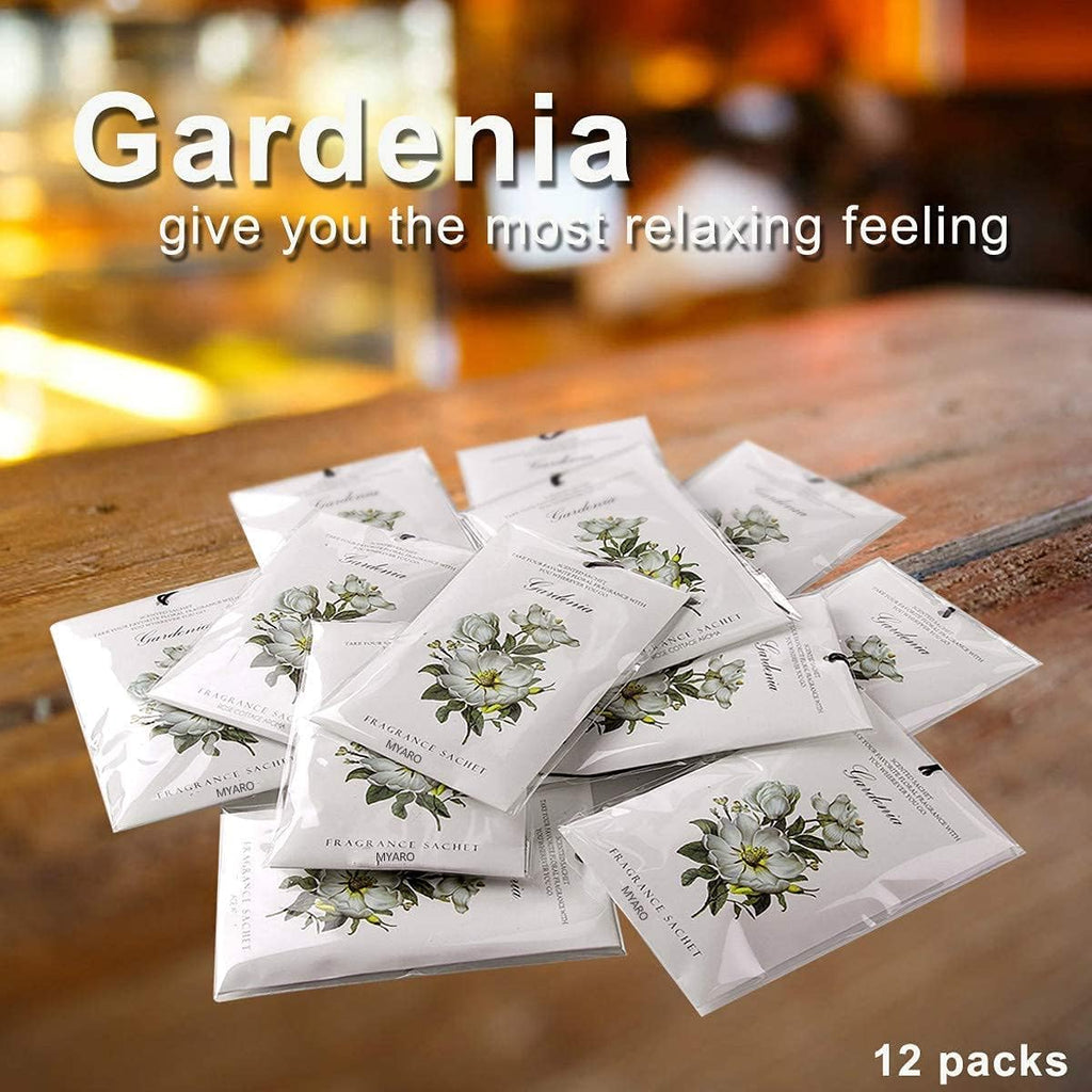 MYARO Scented Sachets Air Freshener for Drawer and Closet, Long-Lasting Sachets Bags Drawer deodorizers Fresh Scents, Home Fragrance Sachet for Lover