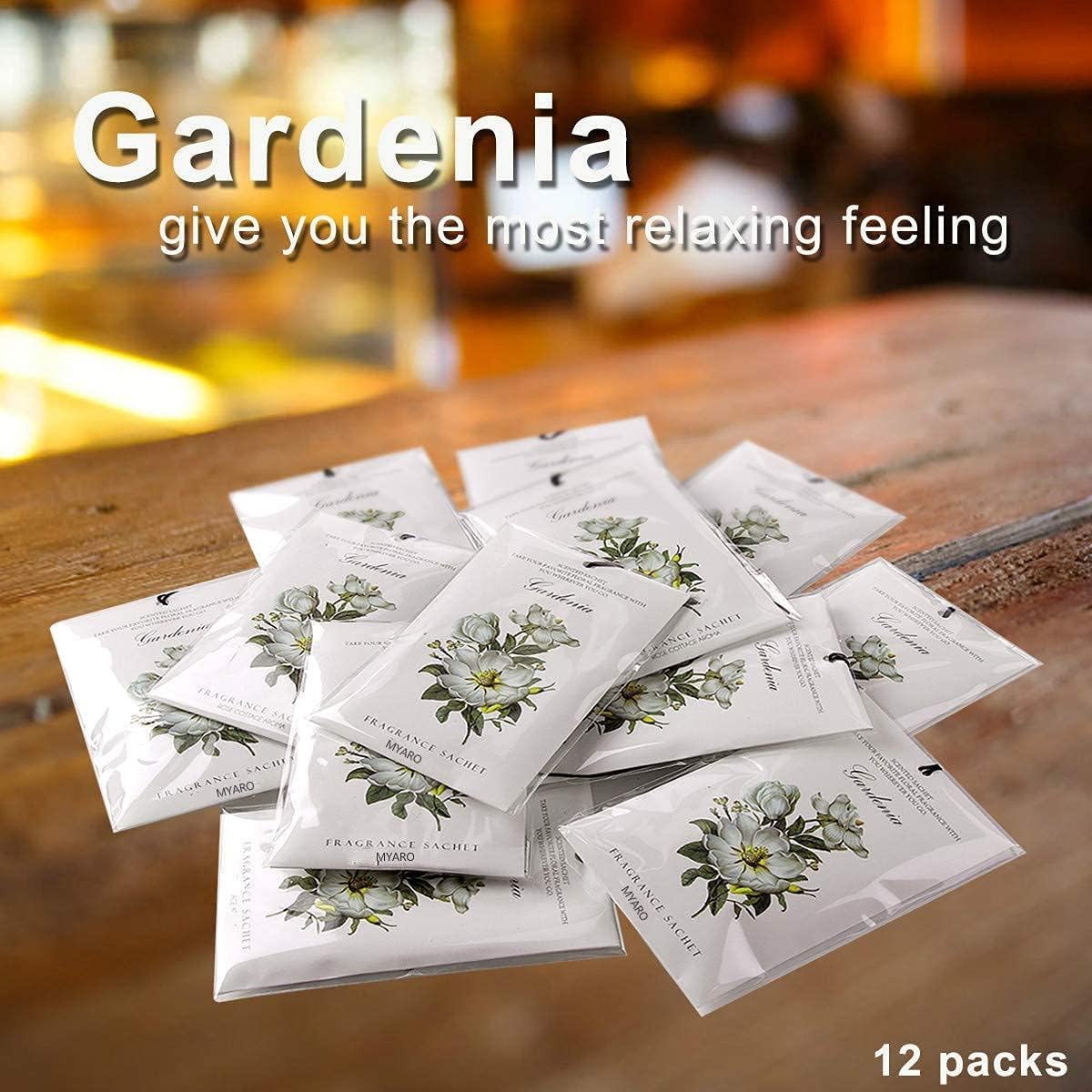 MYARO Scented Sachets Air Freshener for Drawer and Closet, Long-Lasting Sachets Bags Drawer deodorizers Fresh Scents, Home Fragrance Sachet for Lover