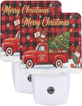 Christmas Red Turck LED Plug-in Night Light 2-Pack for Corridors