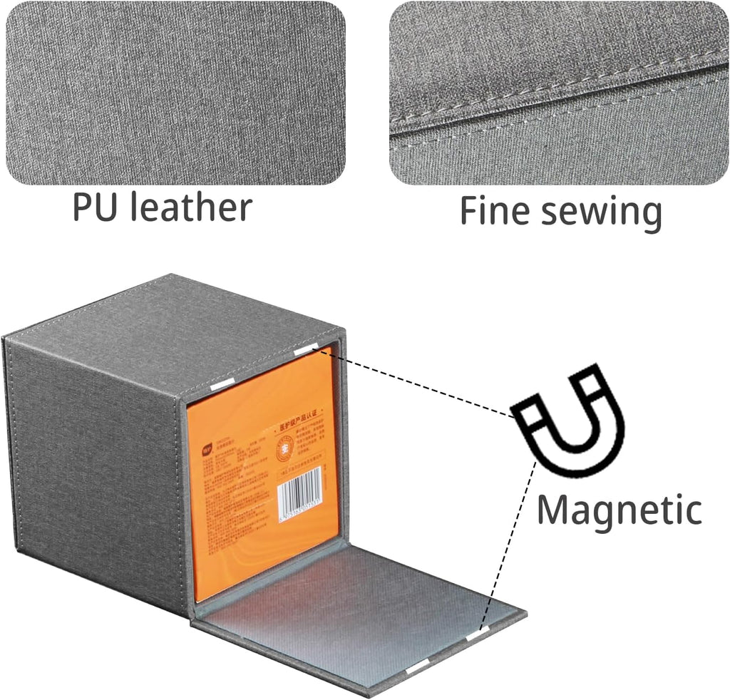 Linen Tissue Box Cover Square,Cute Aesthetic Facial Tissue Cube Box Holder