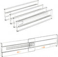 Adjustable Drawer Dividers 11.3-20in Organizer for Dresser (4)