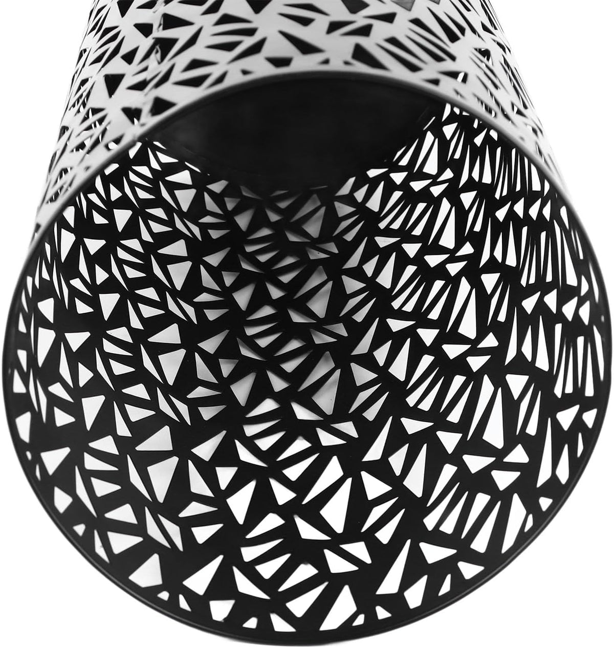 Umbrella Stand Rack for Entryway, Metal Hollowed Freestanding Umbrella Holder, Rain Collection Umbrella Organizer Bin for Can Walking Stick, Home Office Decor, Large