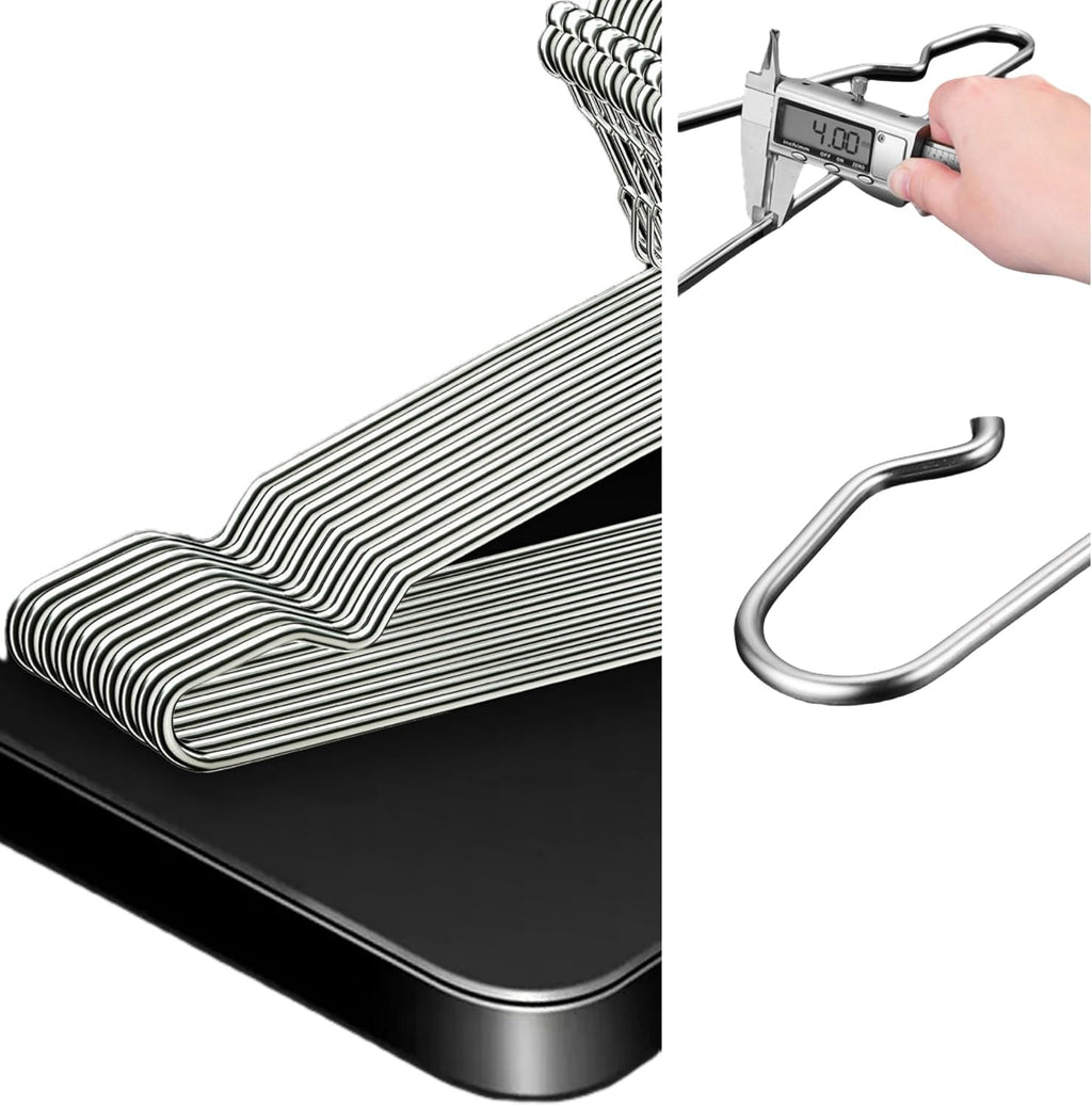 4mm Lockable Coat Hangers Heavy Duty Windproof Clothes Hanger