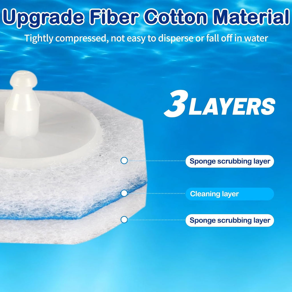 60 Count Disposable Toilet Brush Refills for Clorox Toilet Brushes