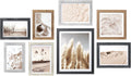 ArtbyHannah Gallery Wall Frame Set, 8 Pack Multi-color Picture Frame, Small