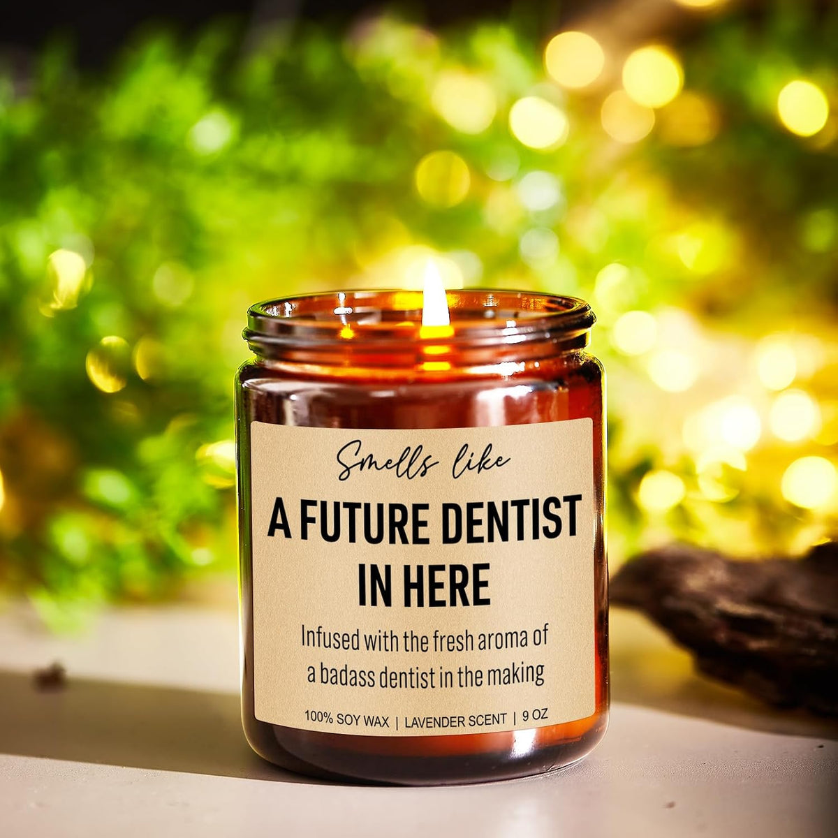 Younift Funny Future Dentist Candle, Dental Hygienist Graduation Gifts, Dental Hygiene, Dental Office Decor, Dentist Gifts for Women, Men, Coworkers, School Students, Dentists Appreciation Presents