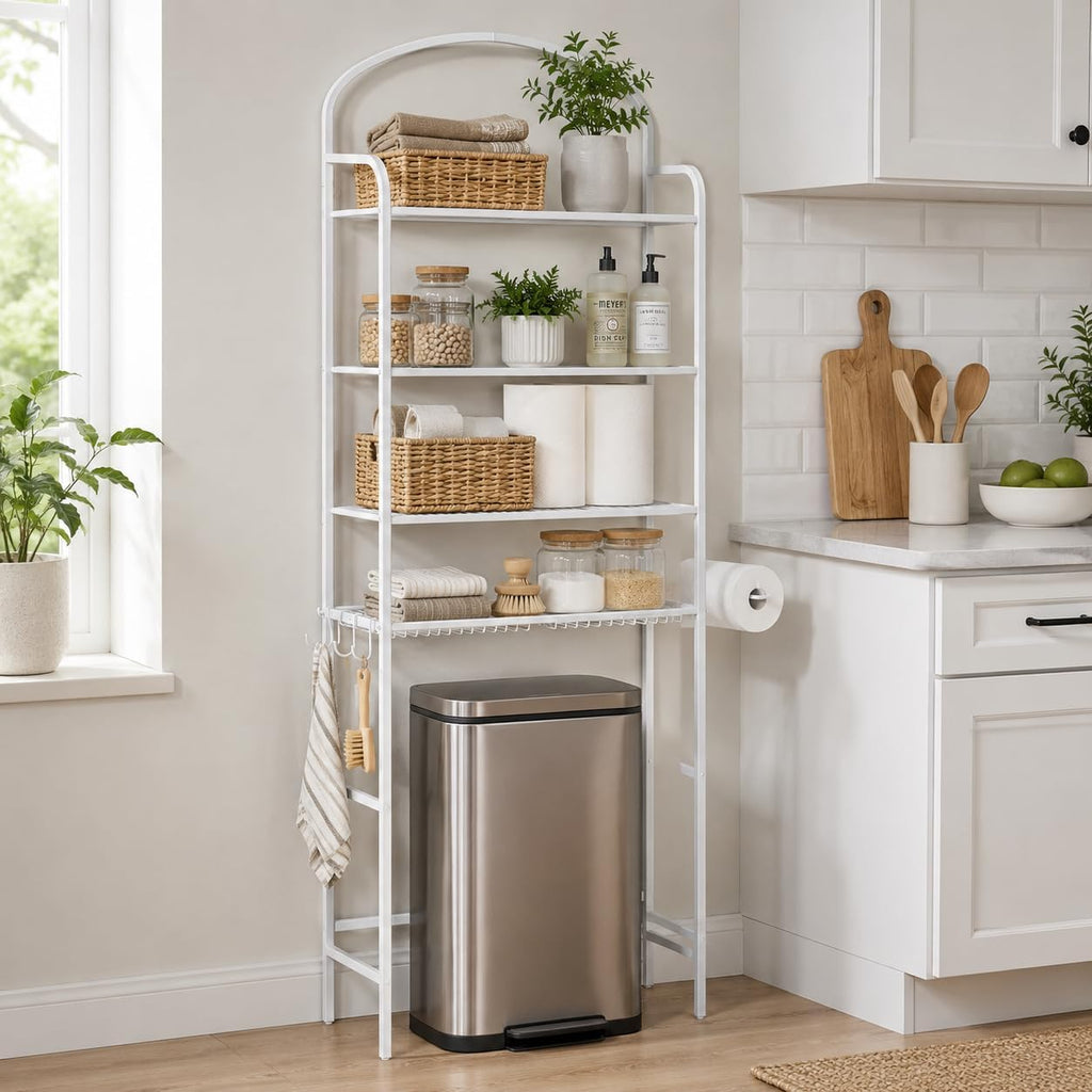 4-Tier Over The Toilet Storage, Bathroom Organizer