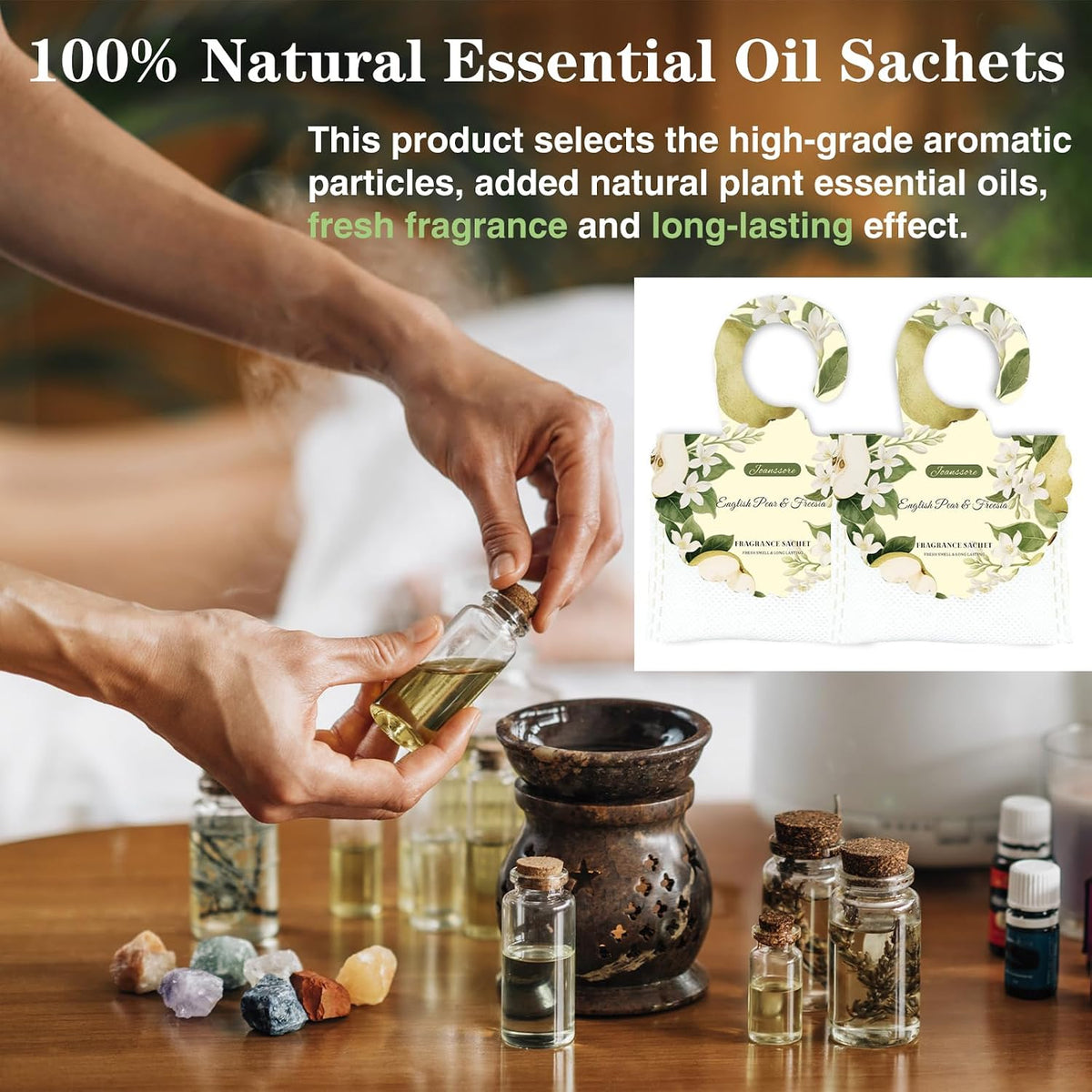 15 Packs Scented Sachets Bag for Drawers and Closets, Home Fragrance Sachet