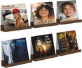 NEEKFOX Vinyl Record Shelf Wall Mount, 12 inch Album Record Holder Display Rack, 6 Pack Wood Floating Shelves for Wall Decor, Album Shelves, Kids Bookshelf, Magazine Rack