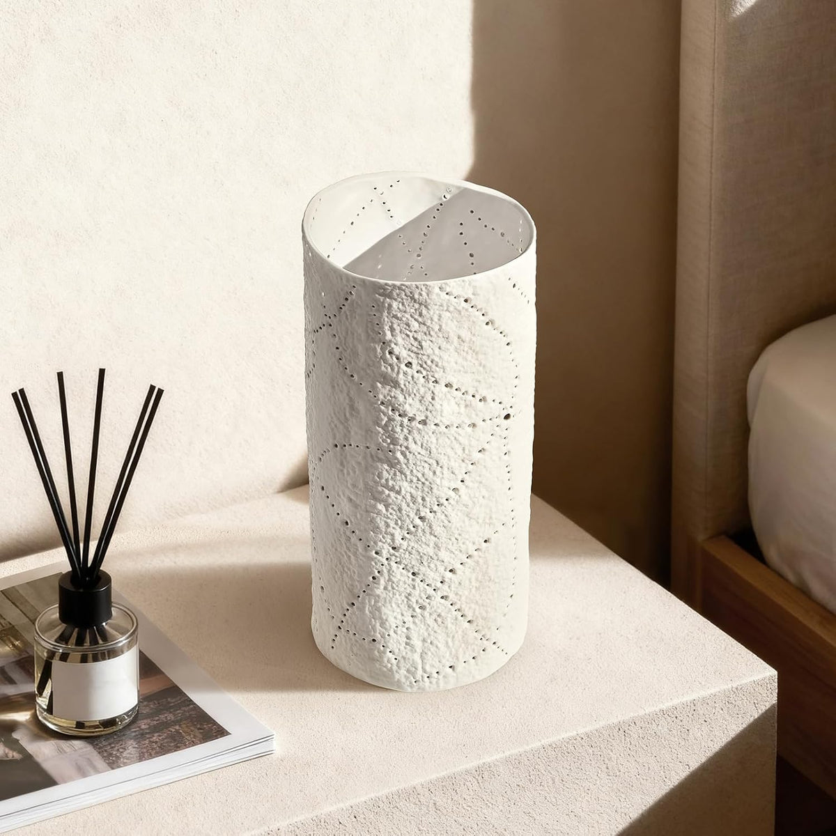RONDURE Modern Ceramic Decorative Table Lamp Living Room Bedroom Bedside