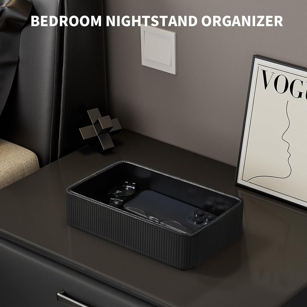 Small Valet Tray Key Bowl Nightstand Organizer Bedside CatchallTray