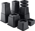 BTSD-home Adjustable Bed Risers, 3 to 10 Inch Heights