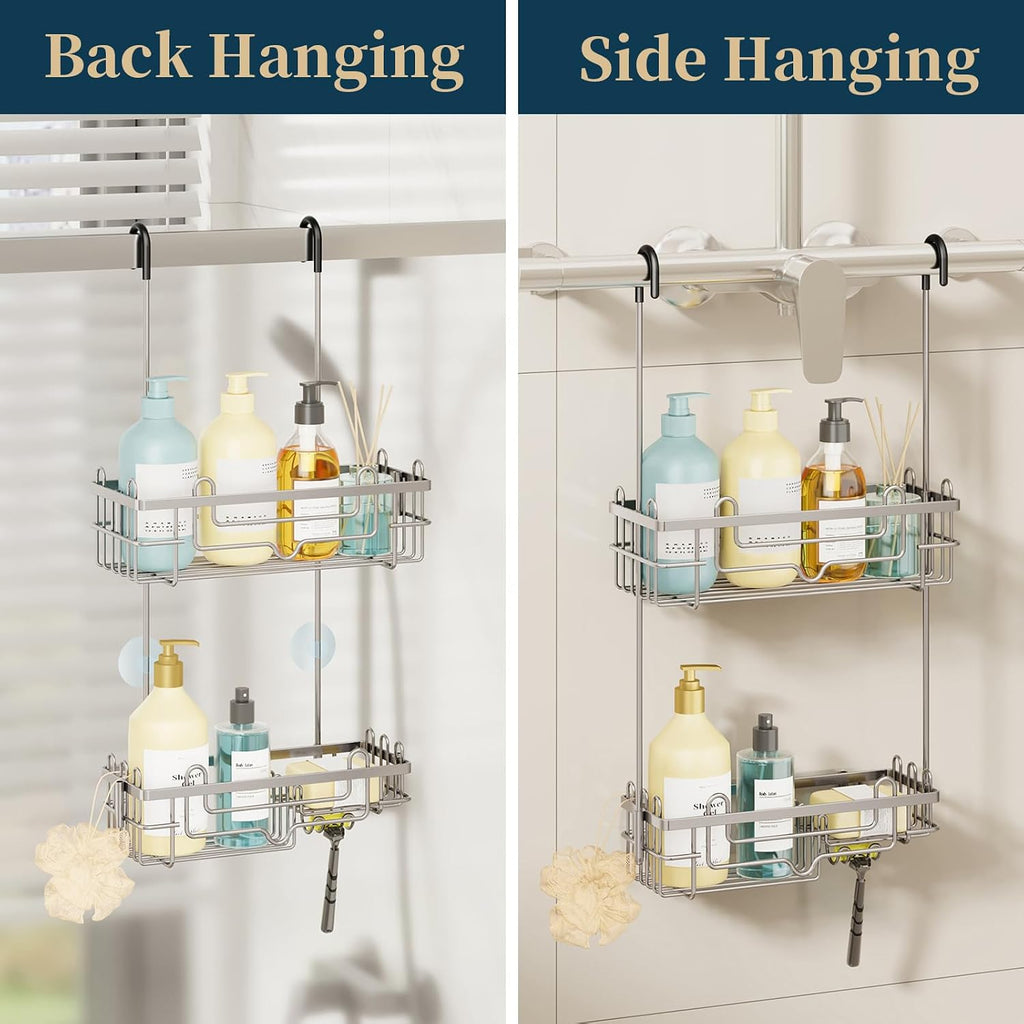 Consumest Over the Door Shower Caddy - for Bathroom Organizer&Storage