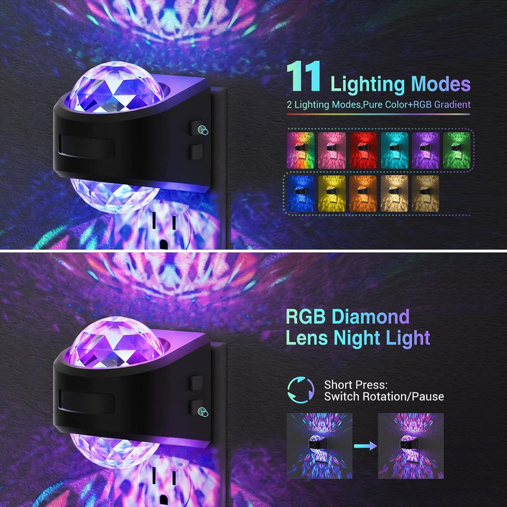 JandCase Motion Sensor Night Light, Dusk to Dawn