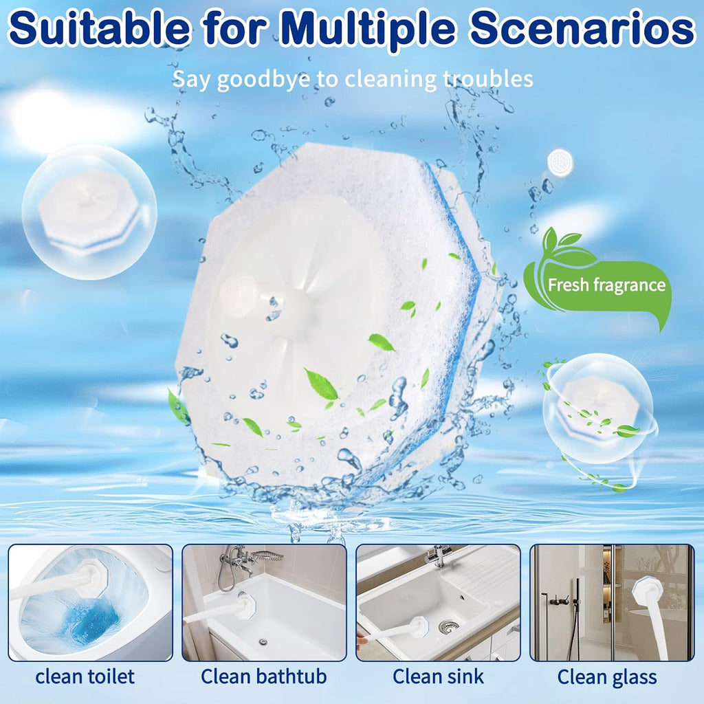 80 Count Disposable Toilet Brush Refills for Clorox Toilet Brushes