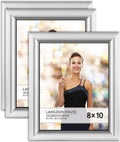 Langdon House 8x10 Picture Frames - Silver, 3 Pack - Celebration Collection