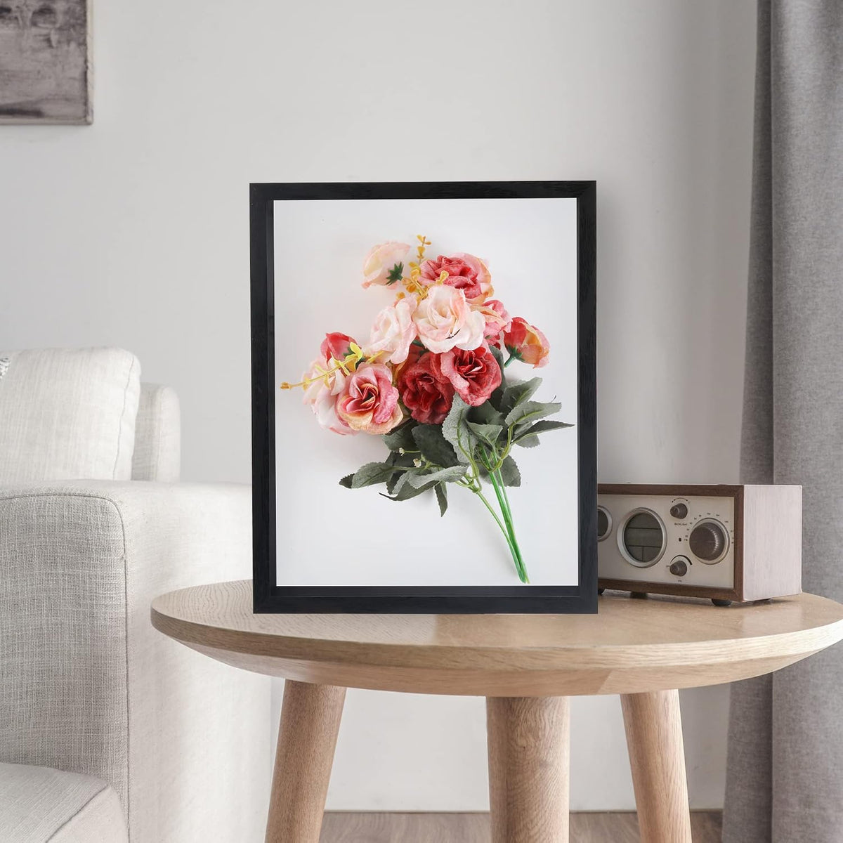 11x14 Shadow Box Frame,Display Case,Large,3D,Thicker,Inner Deep 1.8In,Black