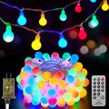 Minetom Multicolor Globe String Lights, 33 Feet 100 Led Fairy Lights