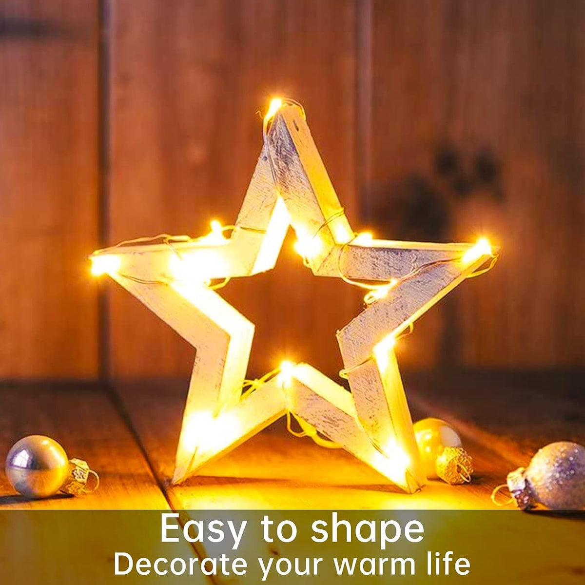 Yiaht 12 Pack Led Fairy Lights Battery Operated String Lights with Timer Waterproof Silver Wire 14 Feet 40 Led Twinkle Mason Jar Lights for Wedding Party Bedroom Patio Christmas Warm White