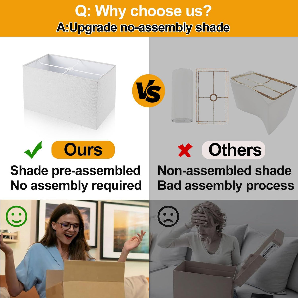21" Touch Bedside lamps with 2 USB & AC Outlets, 3-Way Dimmable Bedside Table Lamps Set of 2 for Bedroom Living Room Office Reading, White Shade Lamps for Night Stands, 2700K LED Bulbs Included