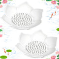 2 Pack Shower Steamer Tray, Silicone Soap Dish