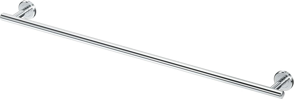Gatco 4240A Latitude II 30-Inch Towel Bar, Wall Mounted Bathroom Towel Holder, Chrome, 32.63" Total Length