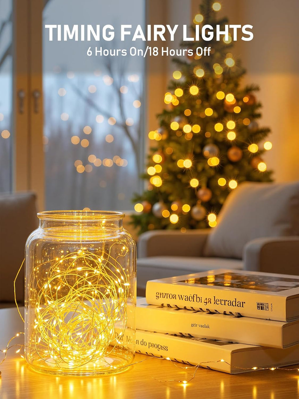 Minetom Fairy Lights Battery Operated, 5 Pack 7FT 20LED String Light Indoor