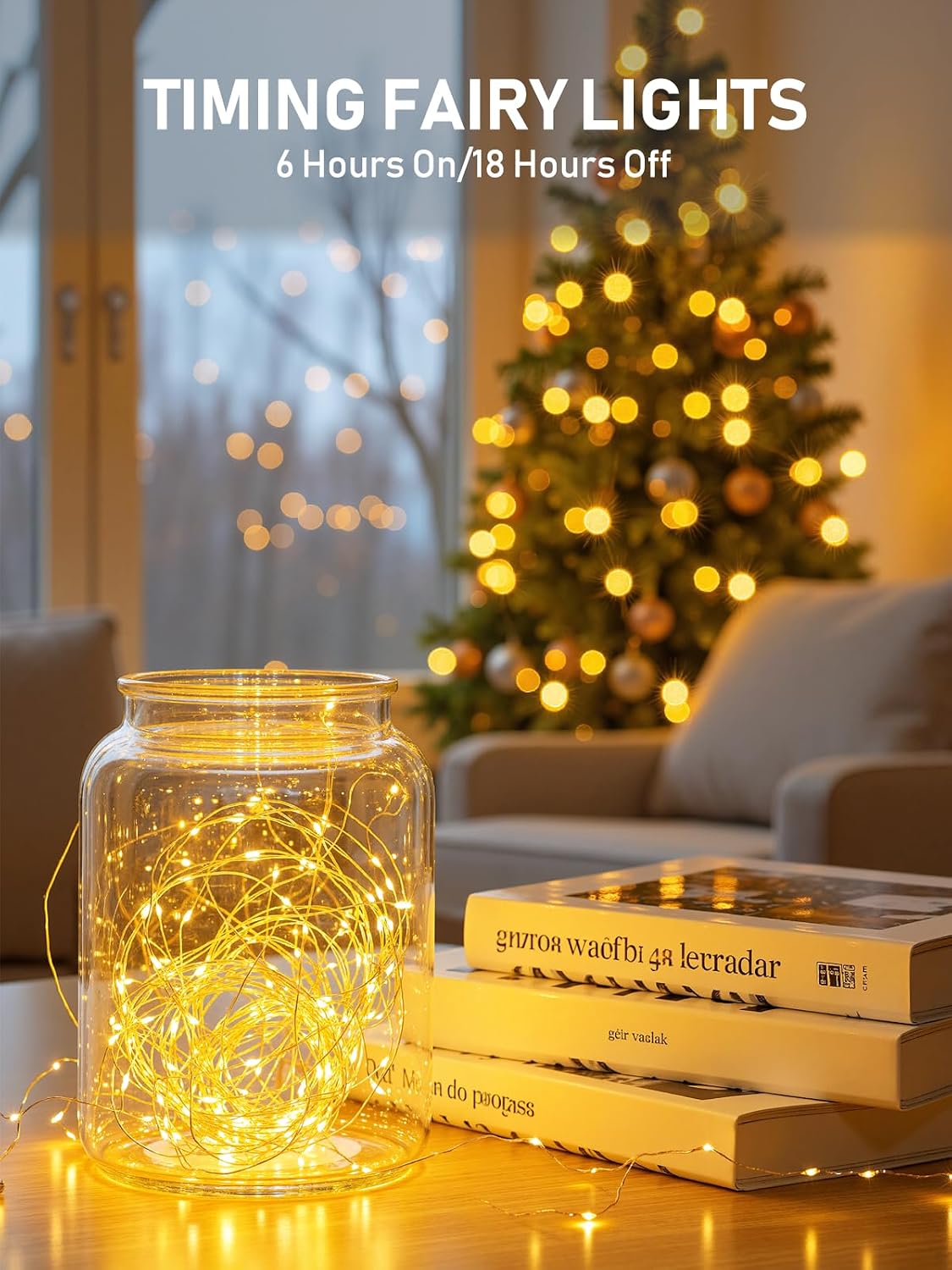 Minetom Fairy Lights Battery Operated, 5 Pack 7FT 20LED String Light Indoor
