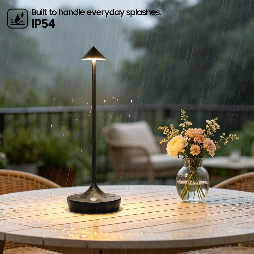 Cordless Table Lamp, Rechargeable 6000mAh Battery Table Light