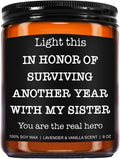 Younift Funny Scented Candle, Brother in Law Christmas & Birthday Gifts