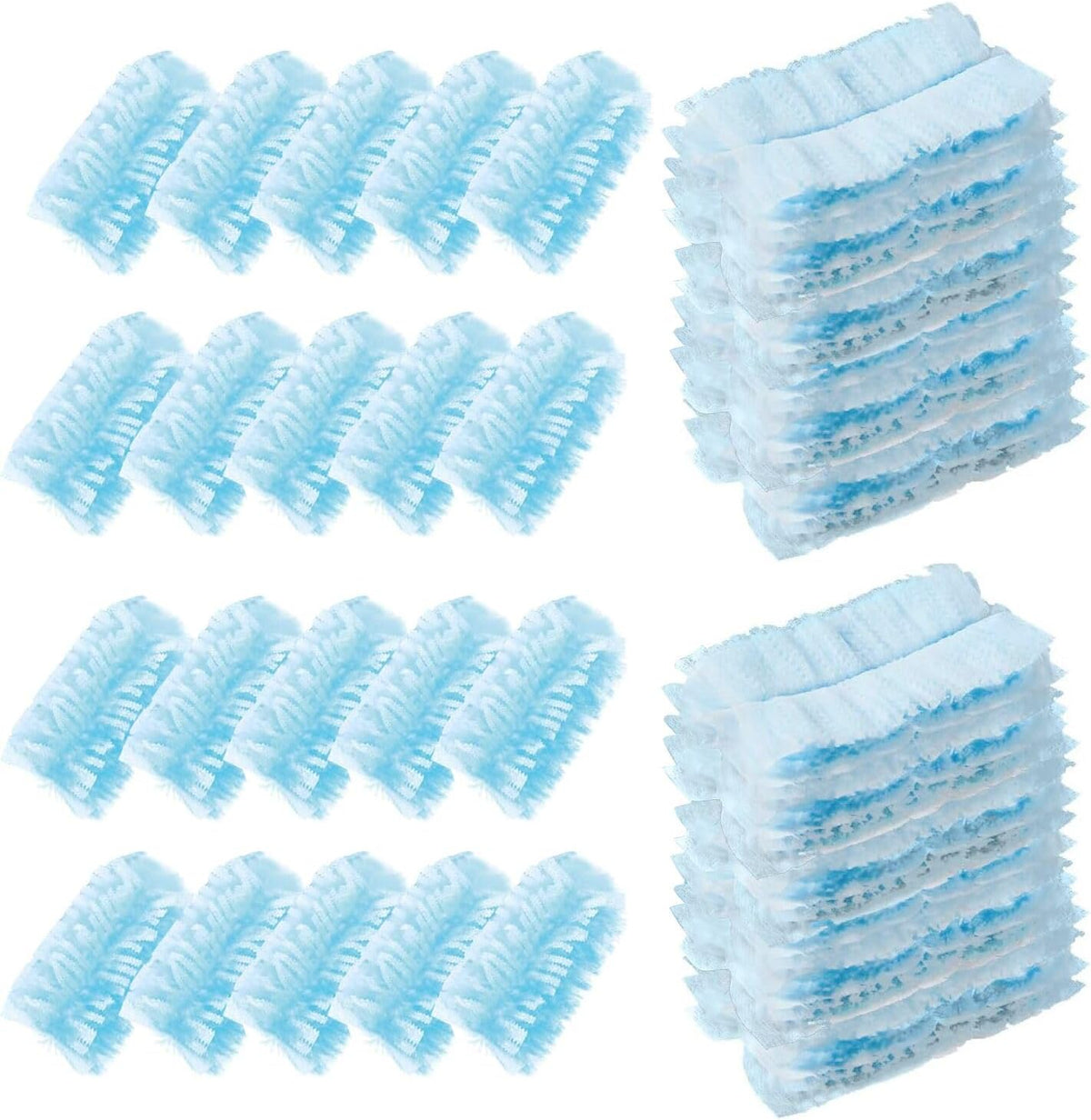 KMAKII Duster Refills, 20 Count, Blue