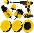 8 Pcs Drill Brush Attachment Set, Power Scrub Brush Kit