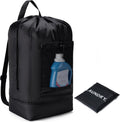 Backpack Laundry Bag,Large Travel Laundry Bags (Black)